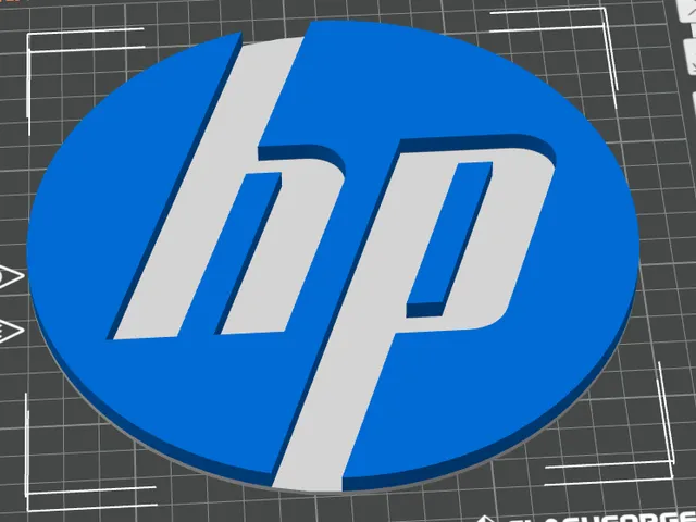 HP sign for office or workshop