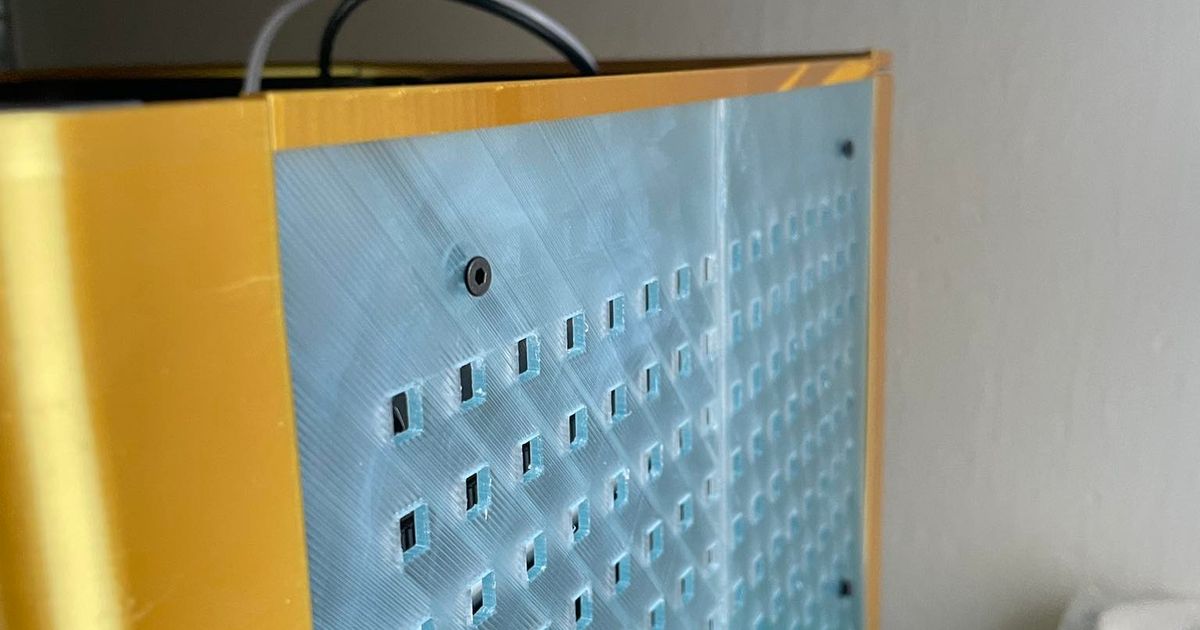 Top edge cover for minimal shell pegboard sides by Harrack | Download ...
