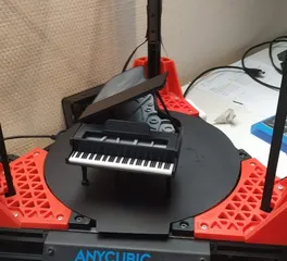 Piano Music Box with Chair by SheepMe!