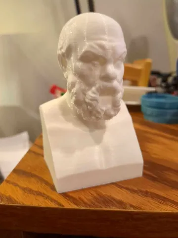 socrates bust (fixed base)