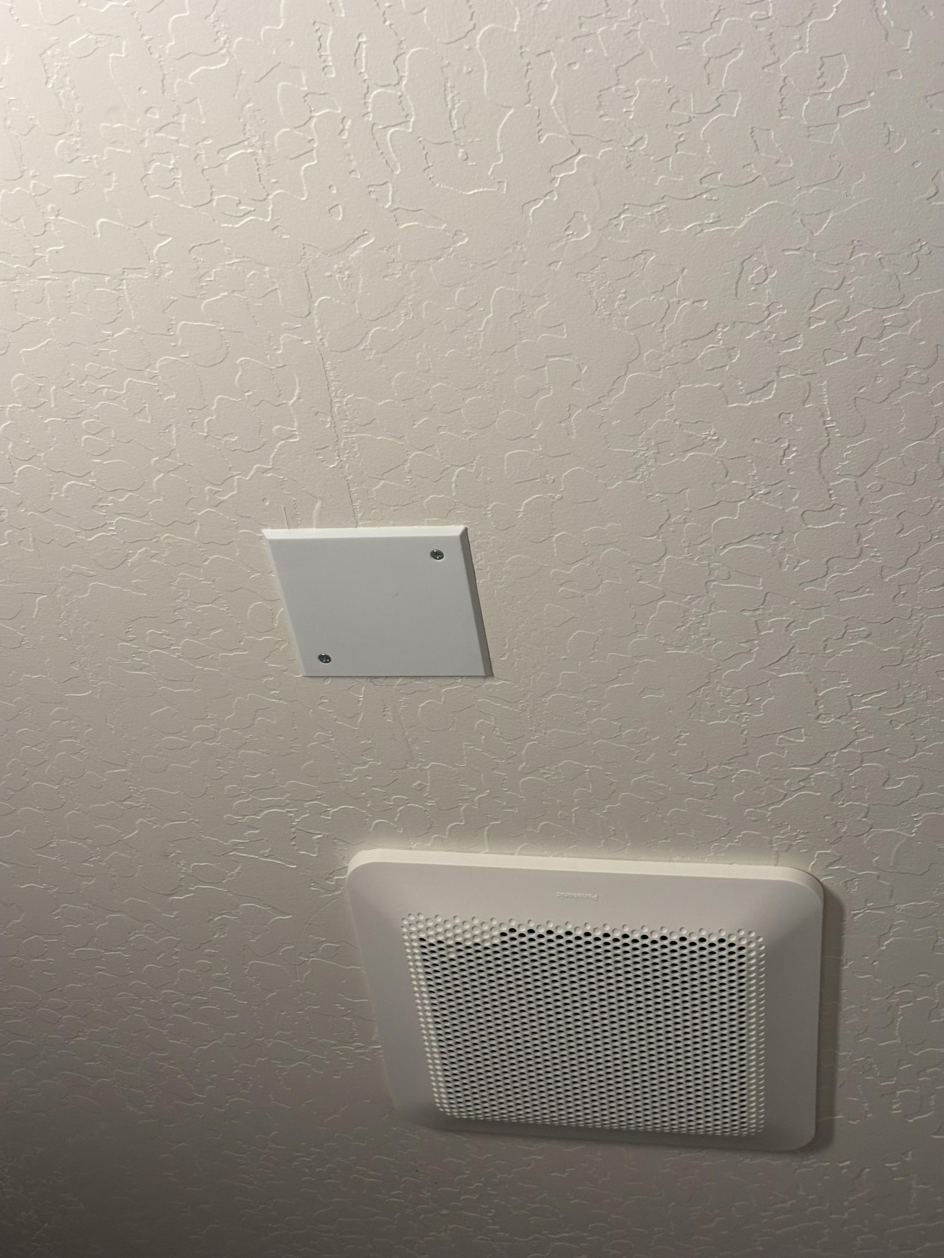 Blank Wall Plate for 4 inch Square Junction Box