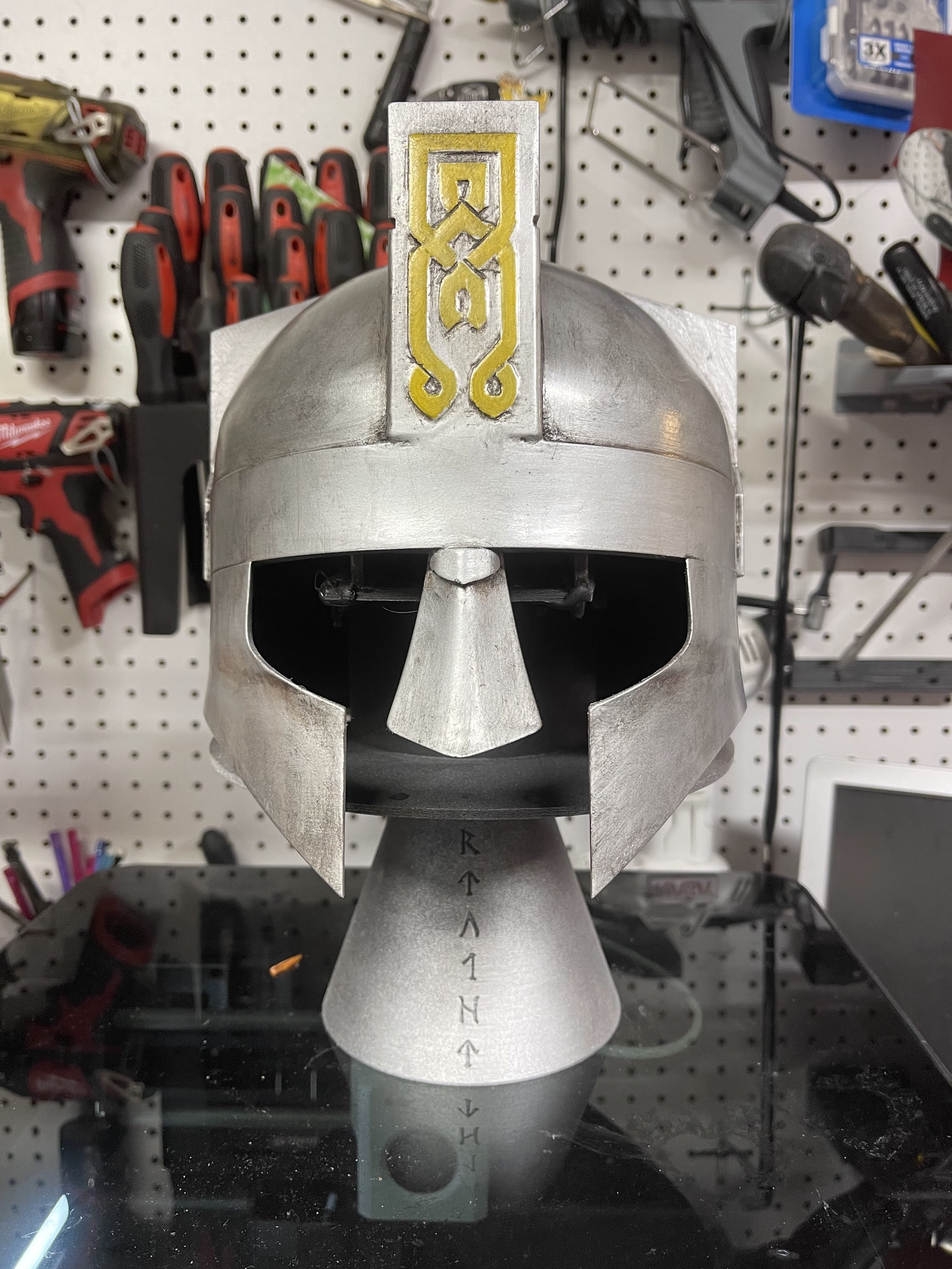 Dwarf Helmet Top Emblished