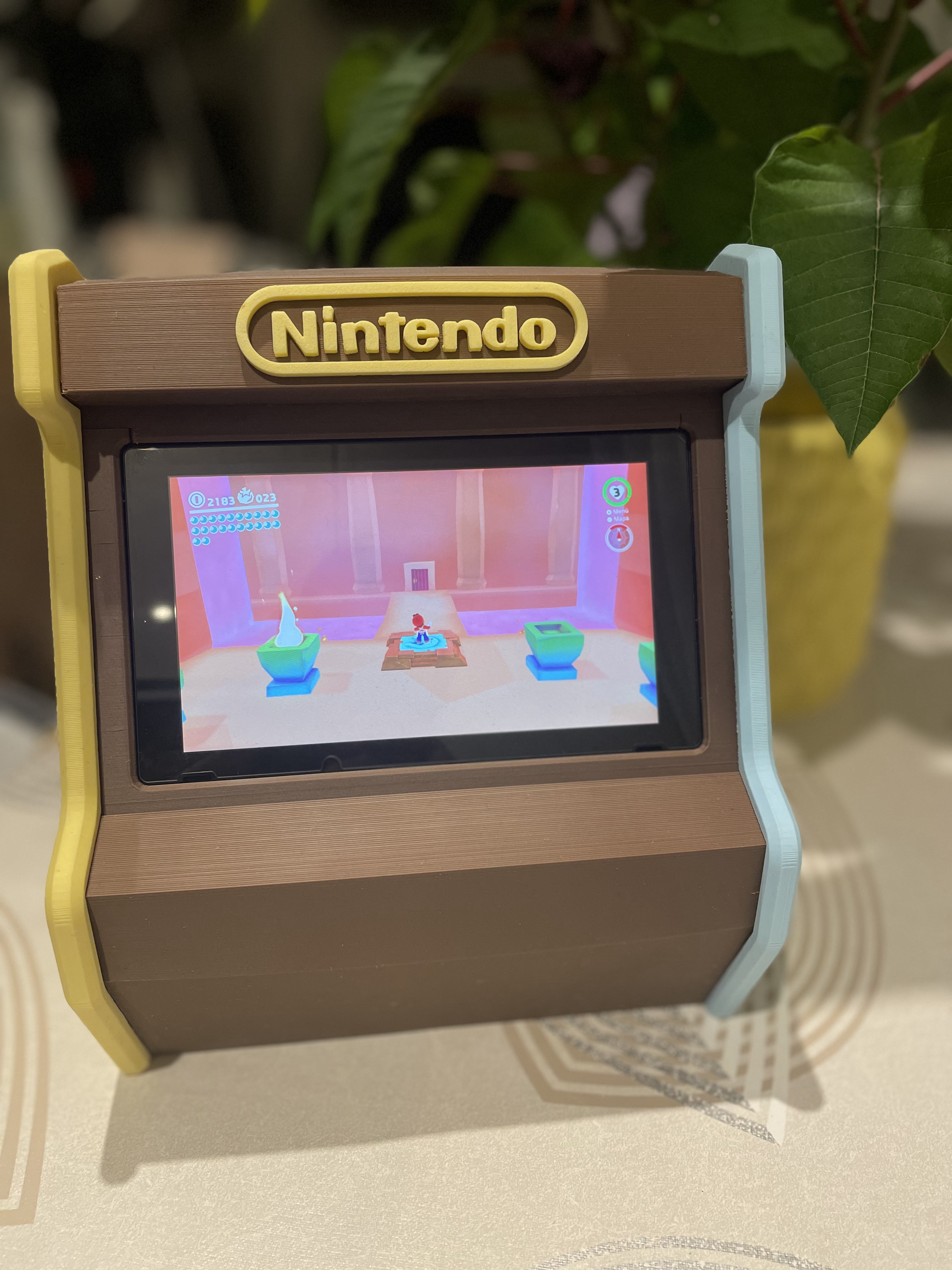 Nintendo switch top cabinet 3D model thumbnail