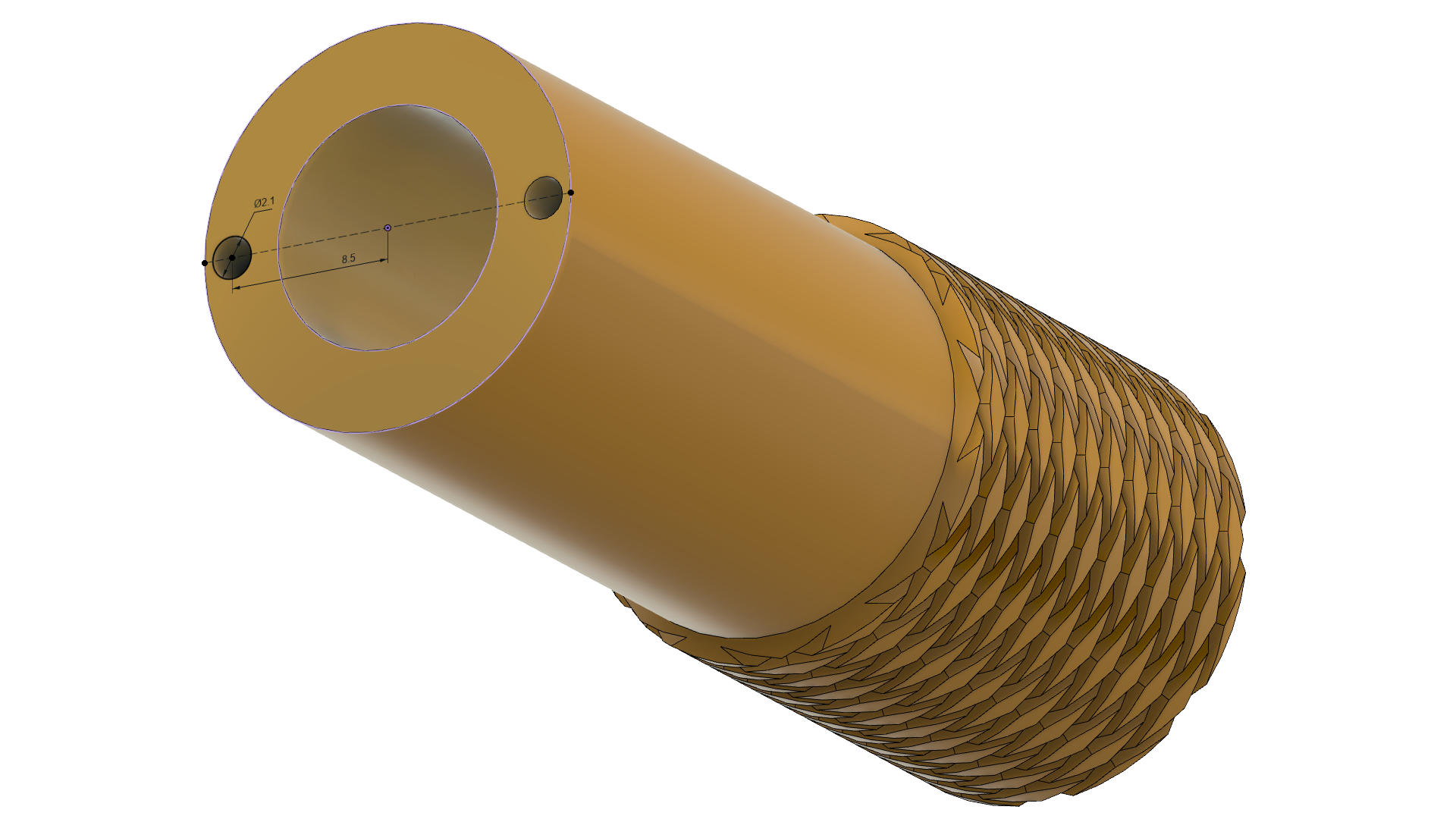 Lens & mirror removal tool for 20mm CO2 laser