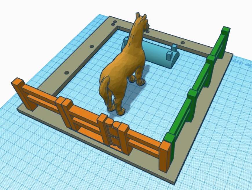 corral para caballos