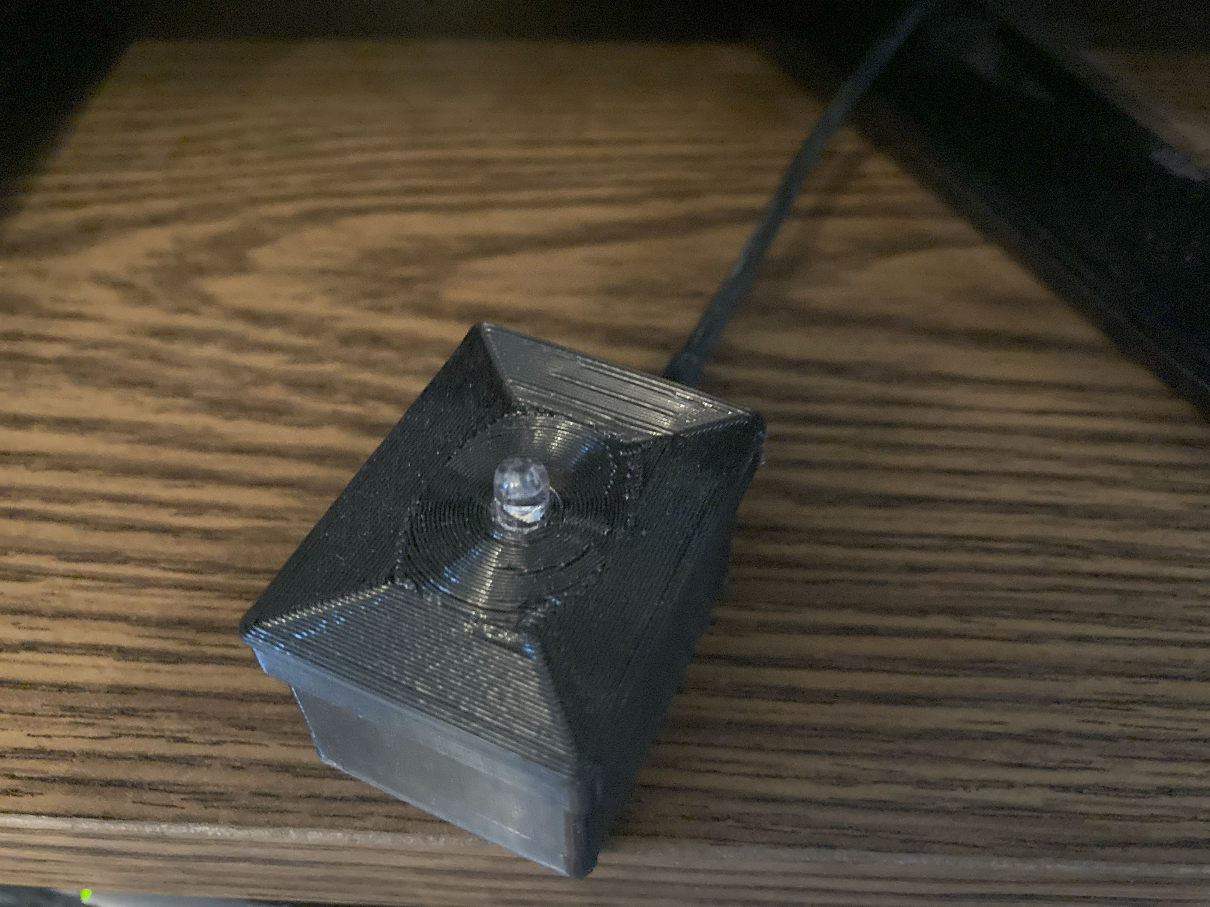 Small box with optional USB and LED slots