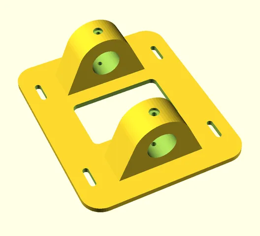 Parametric wall pipe support
