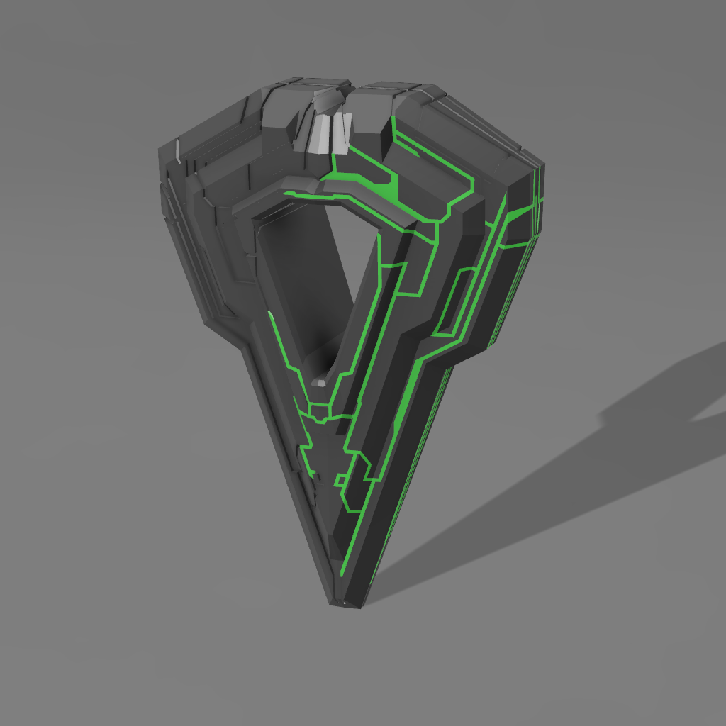 HALO Keystone by Jan Štech | Download free STL model | Printables.com