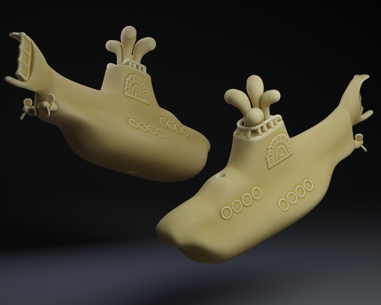 Beatles Yellow Submarine Bath Toy