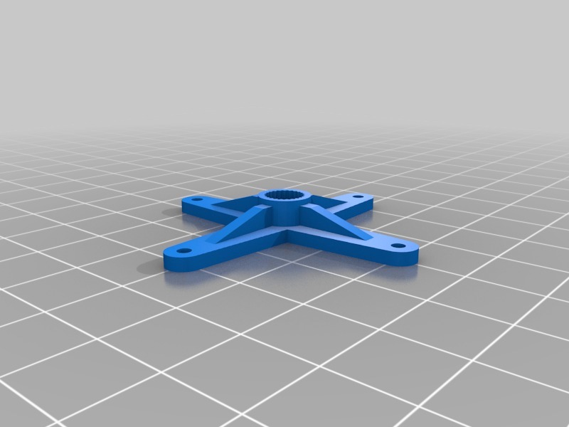 Parametric servo arms by hugokernel Download free STL model