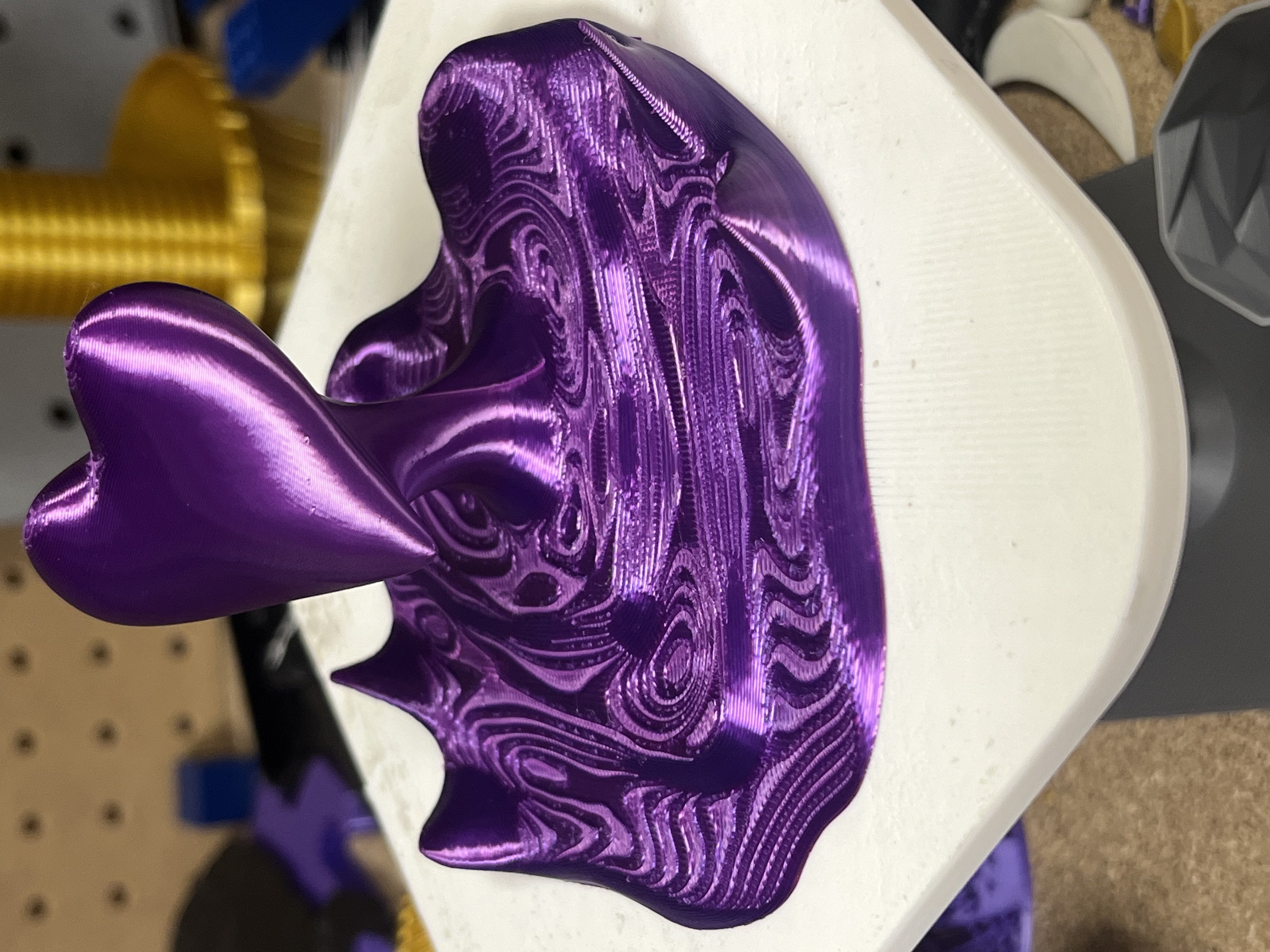 “Heart Drop” Valentine’s Day sculpture