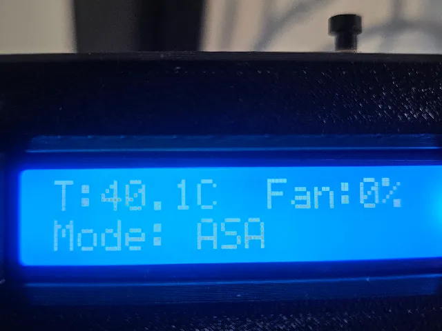 Temperature control system for DIY Printer enclosure cover. Universal