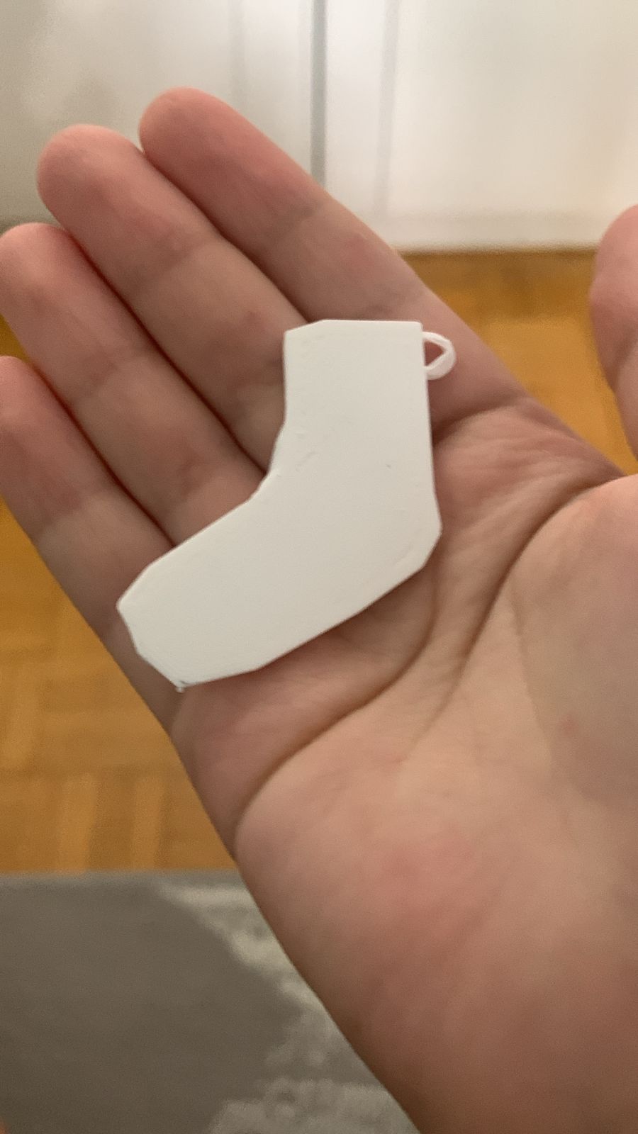 sock keychain