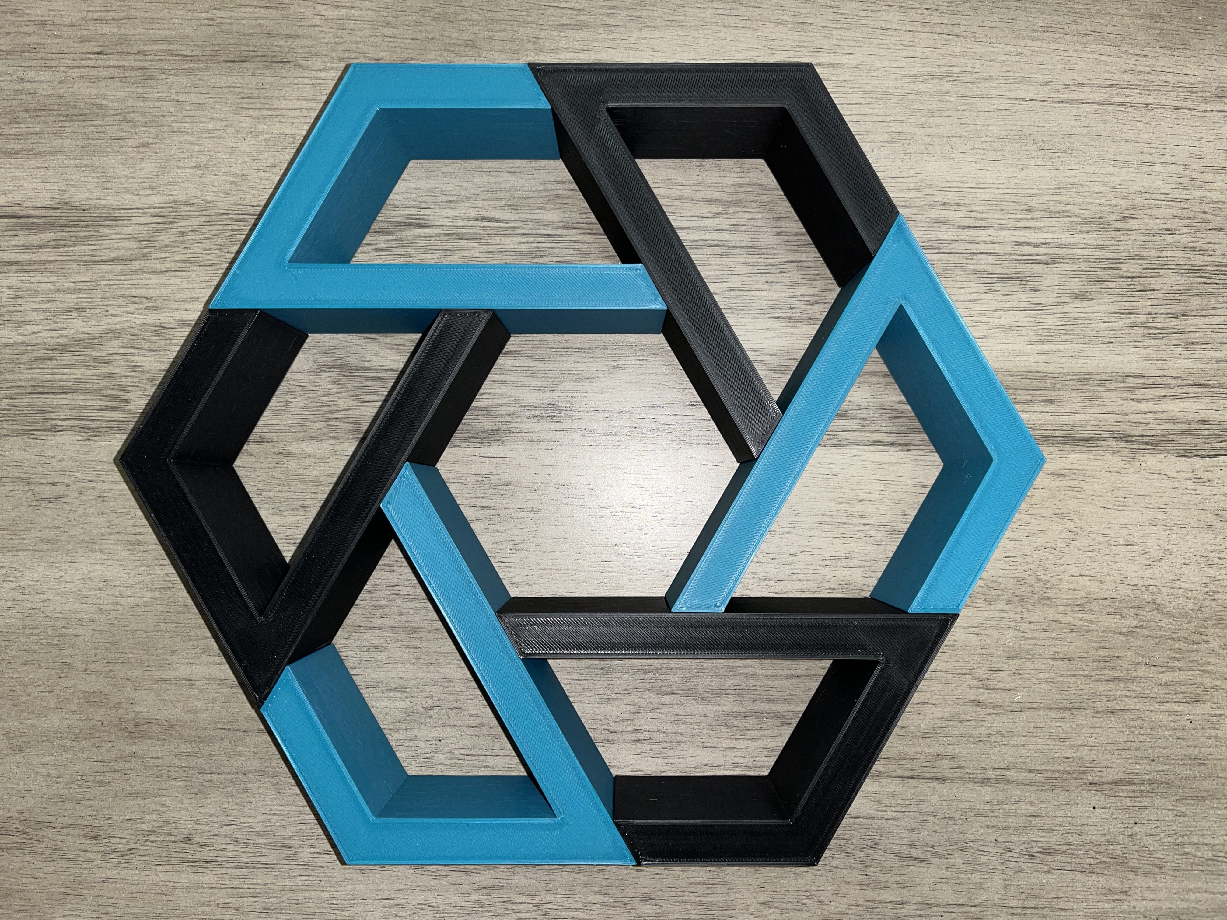 Hex Display Shelf