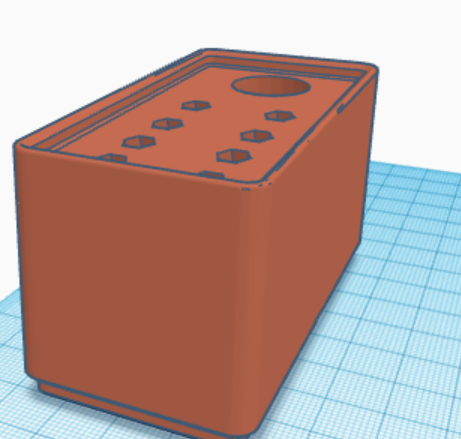 Gridfinity screwdriver bit holder