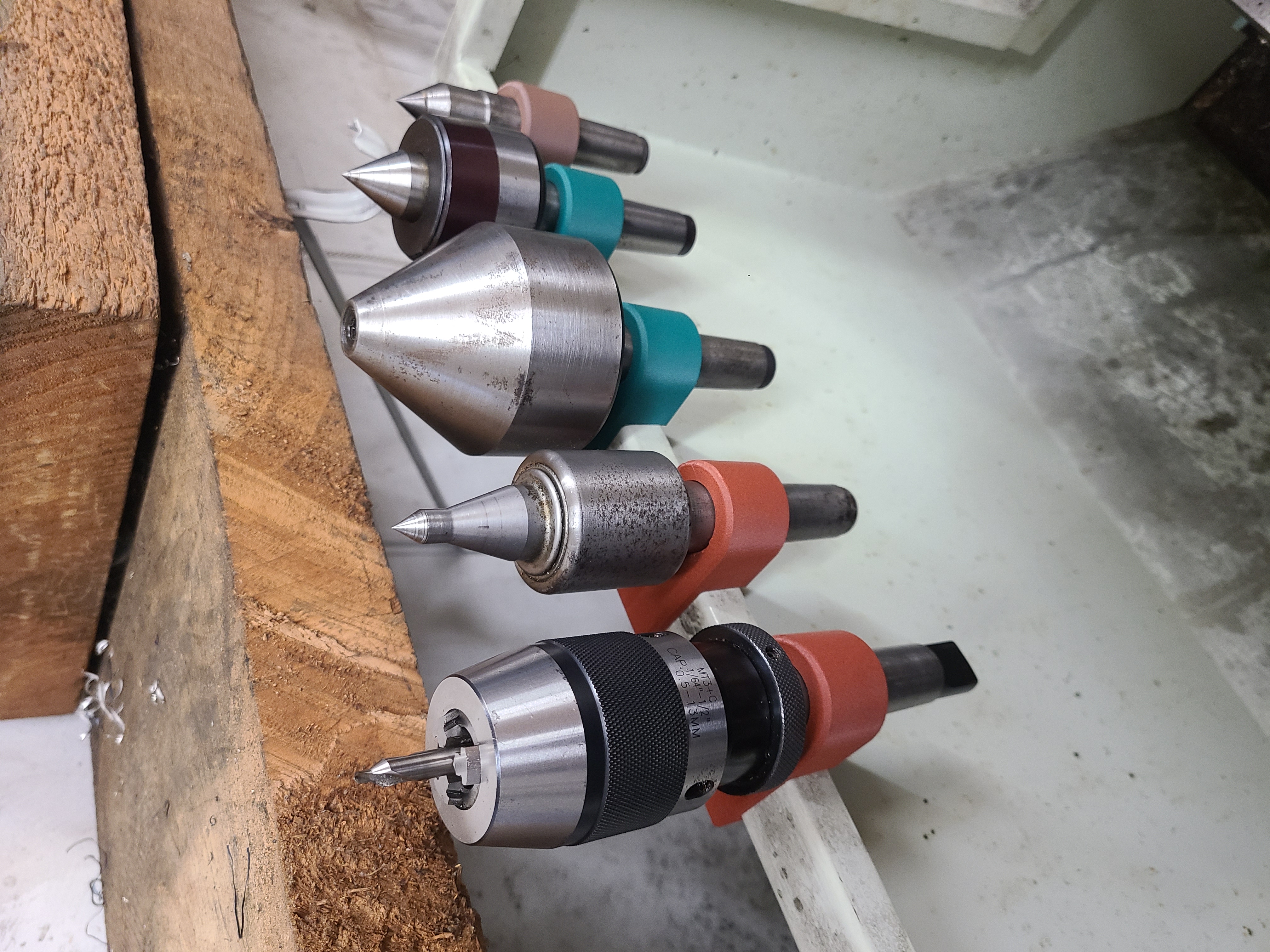 Morse Taper 3 Tool Holder for Grizzly Metal Lathe Backsplash
