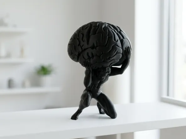 Atlas Brain Sculpture