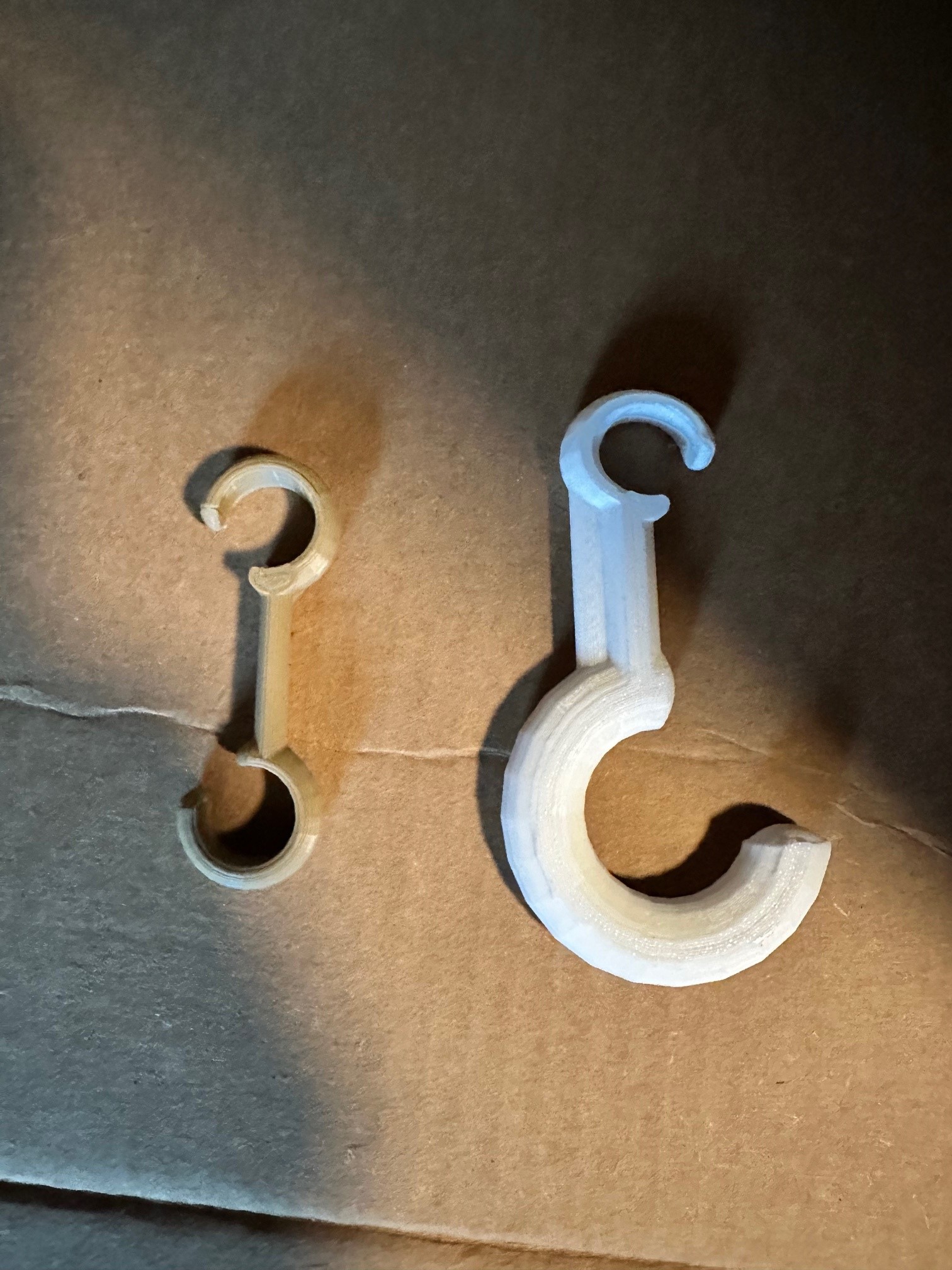 Under Bed Metal Bar Hooks
