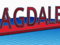 3d Schrift