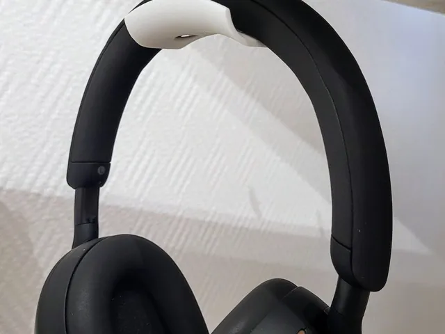 Headset holder - under desk