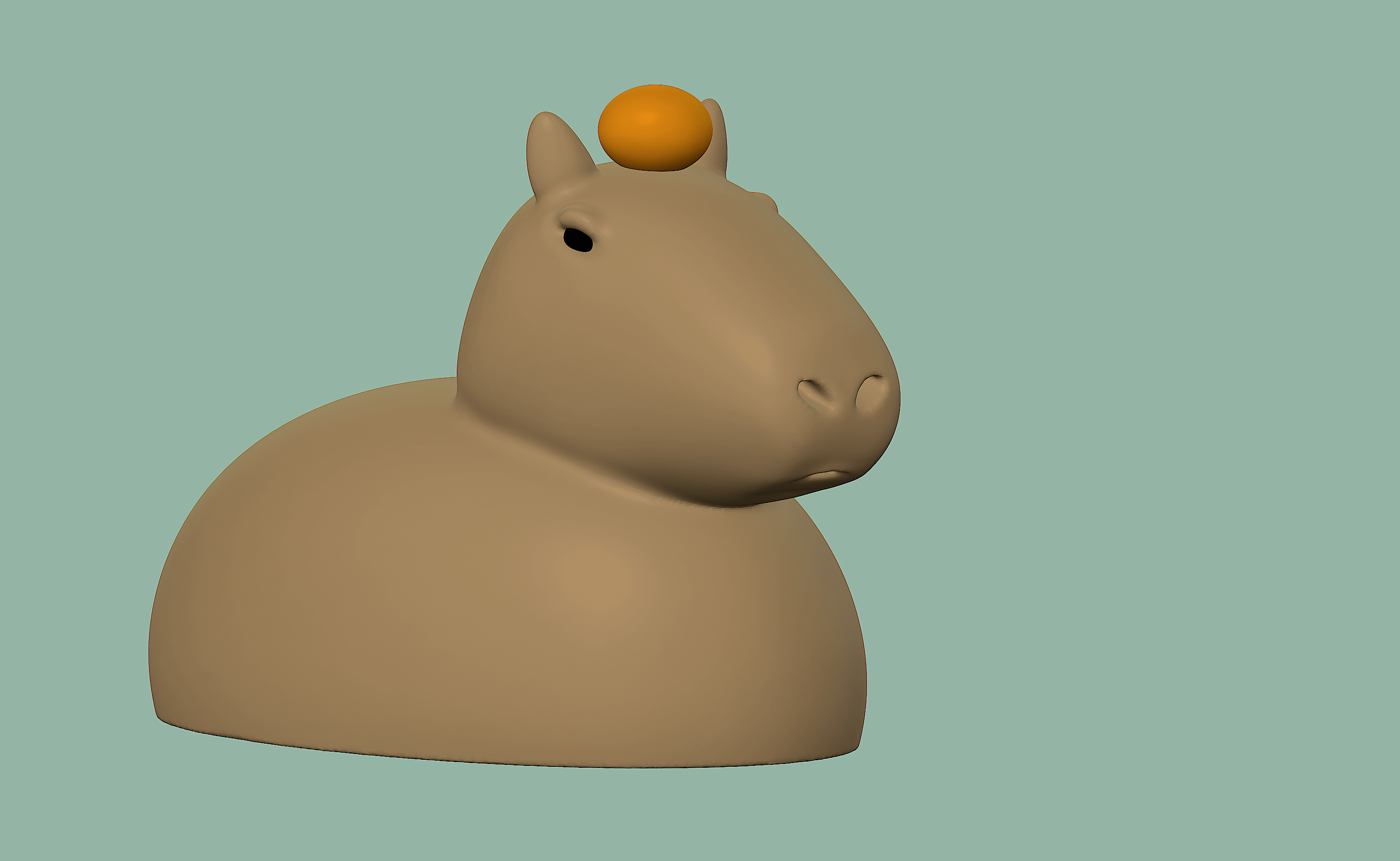 Capybara Bath Toy