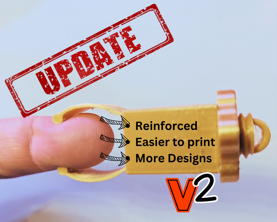 *V2* 100% Printable Clamp - Not only for Nipples! :)