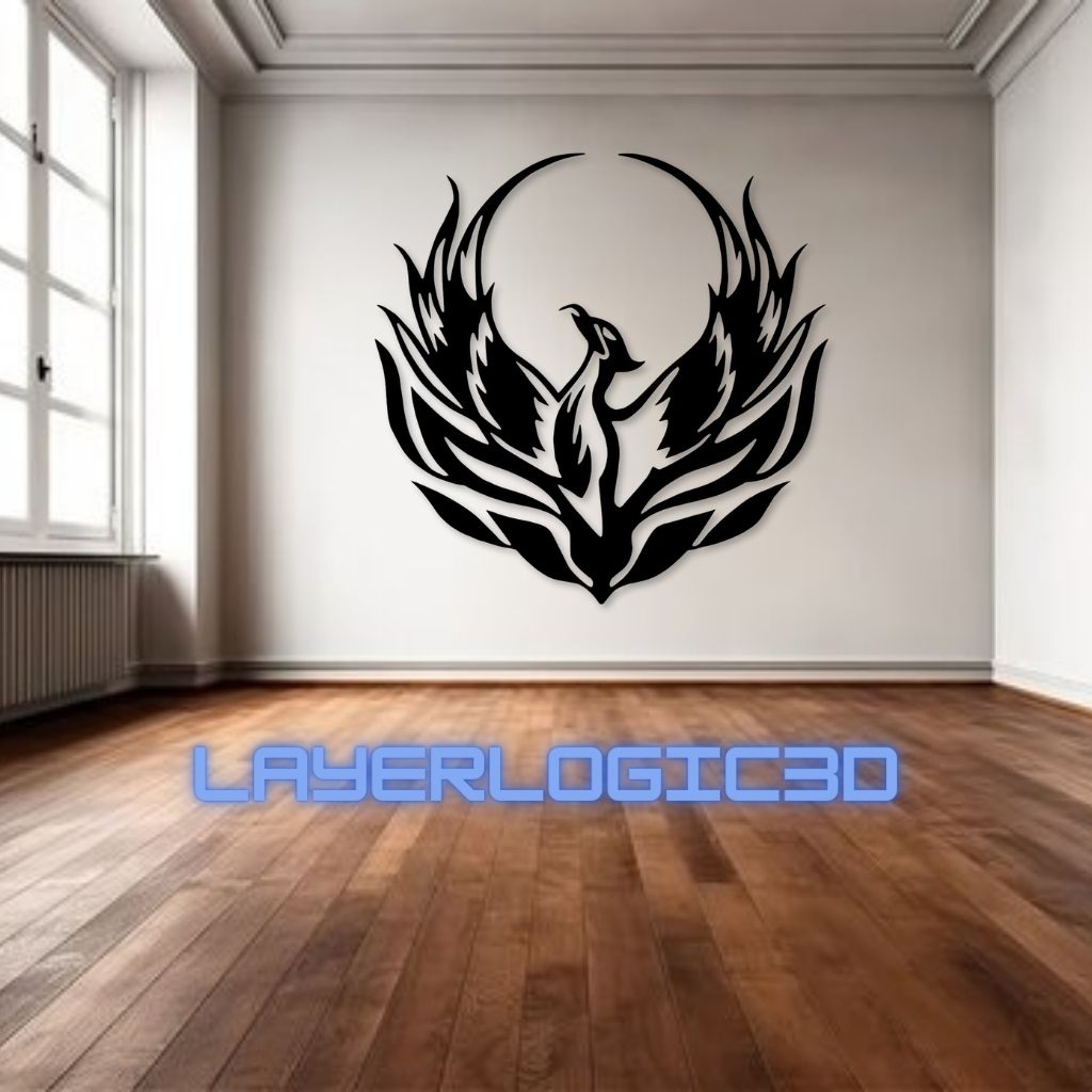 Phoenix Bird Wall Art