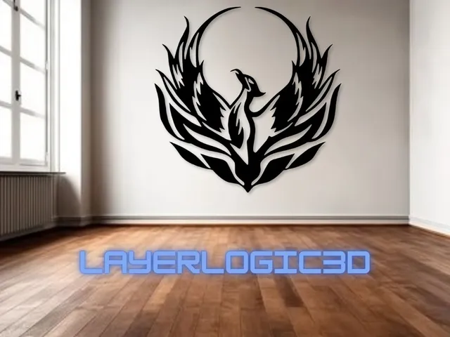Phoenix Bird Wall Art