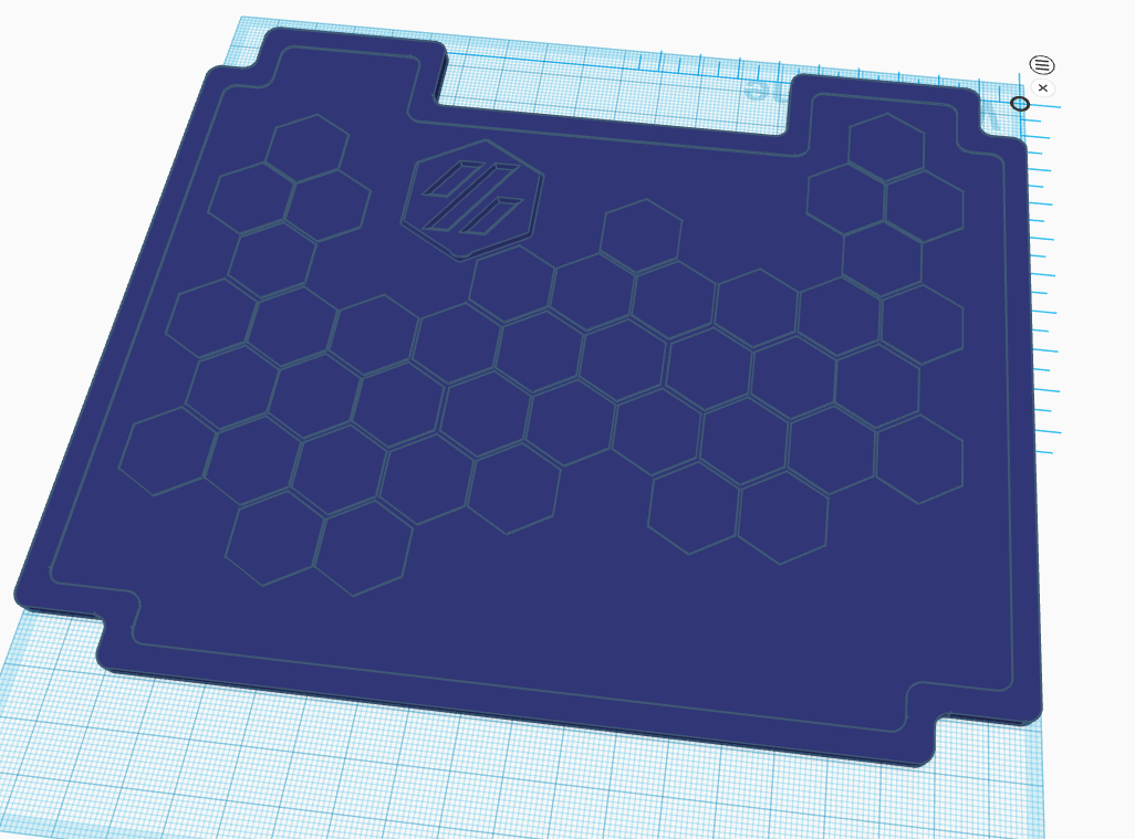 TriZero Baseplate - Hex