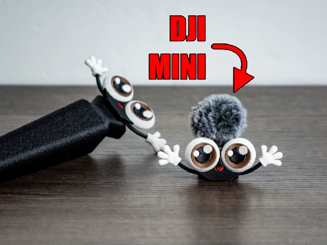 DJI Microphone Holder - Cute Face