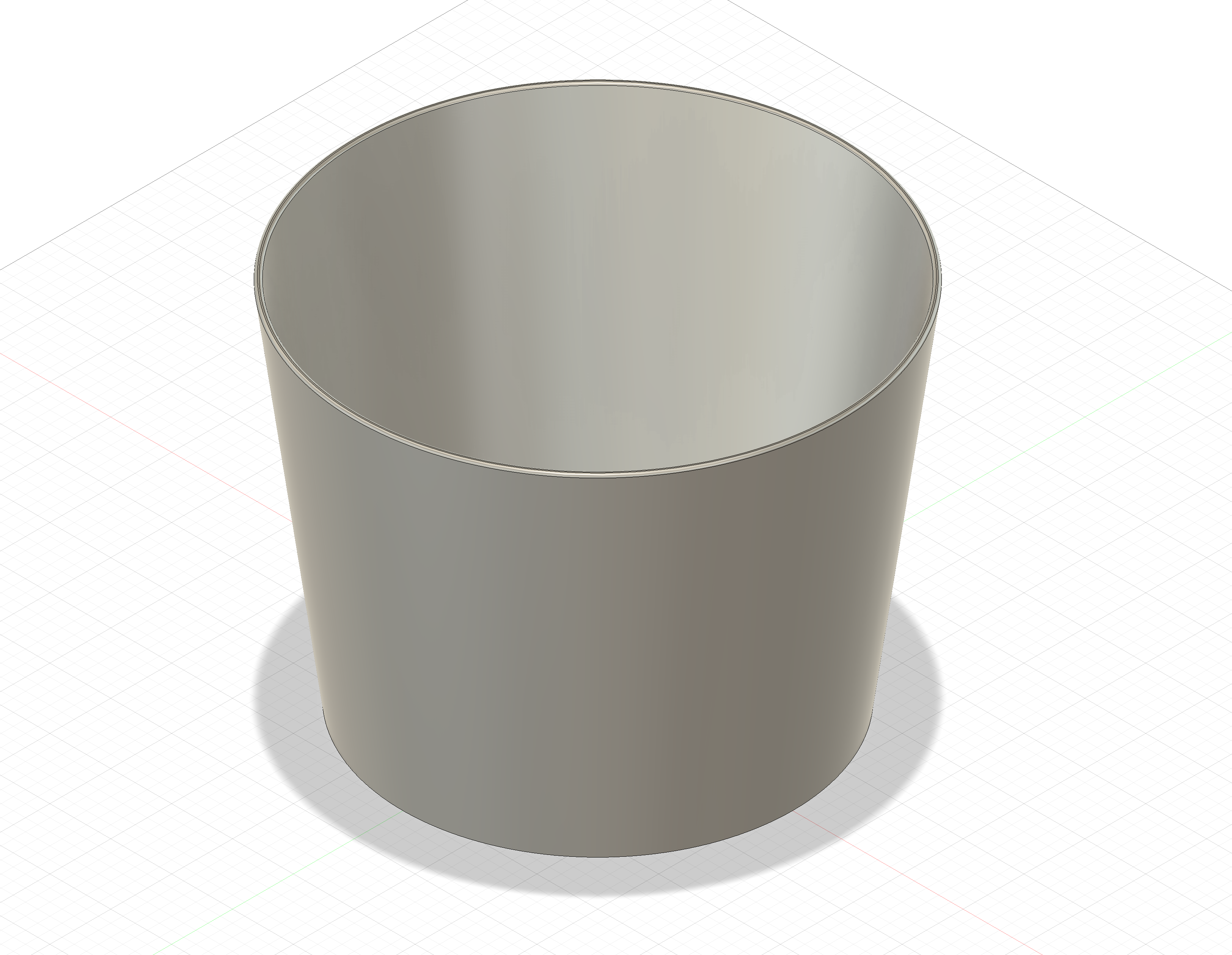 Miniatura 2 do modelo 3D Desk Trash Bin