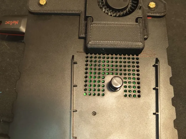 Sovol SV07 Klipper screen cooler