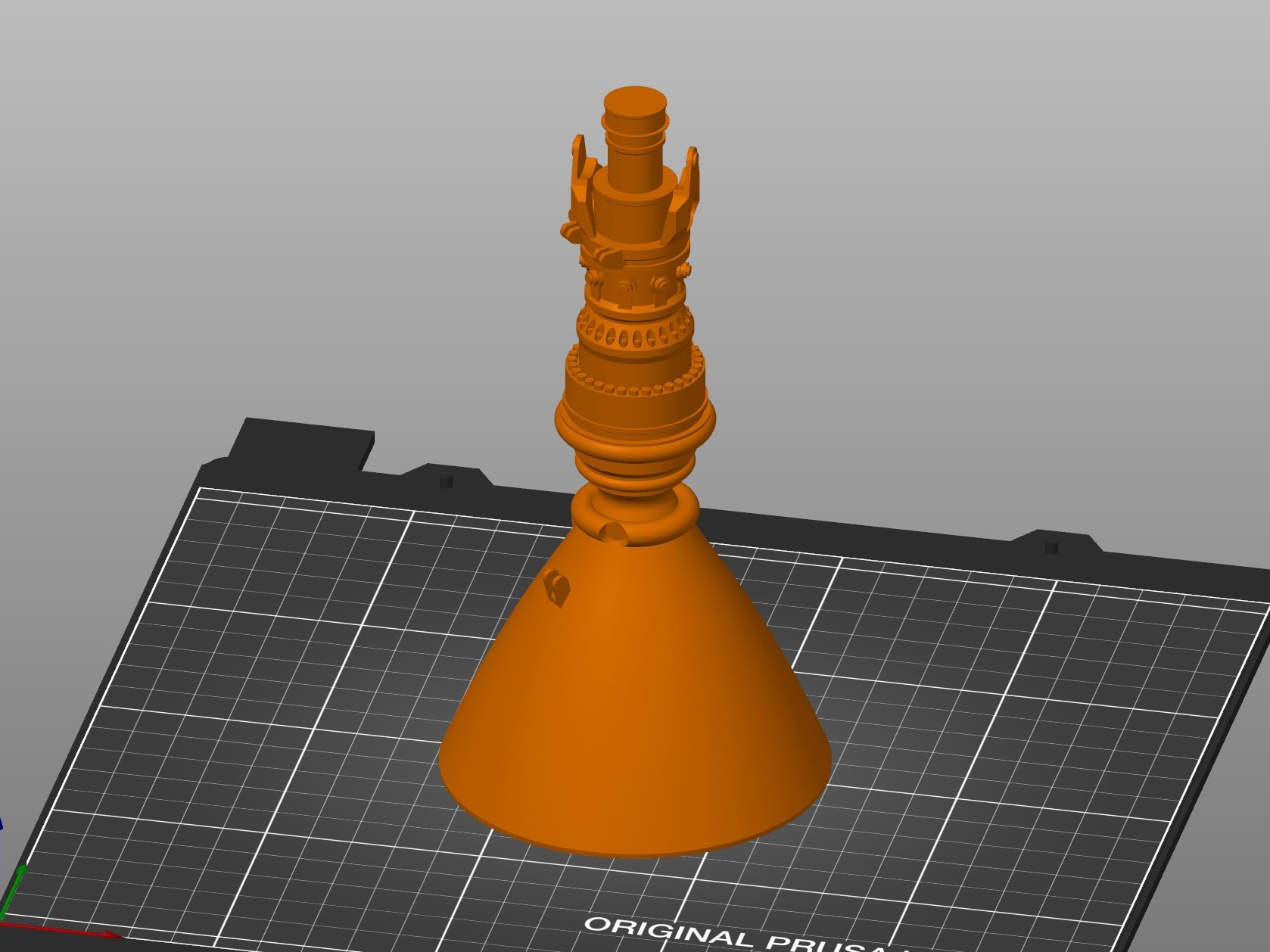 SpaceX Raptor Vacuum Engine by In3DSpace Printables Store