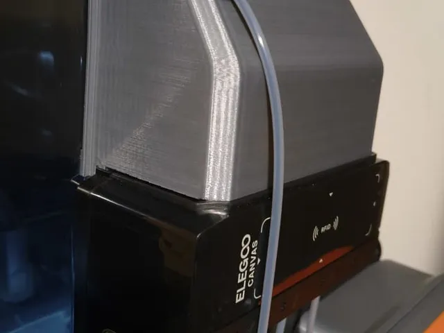 Centauri Carbon 2 cover / TPU front PC4-10 adapter