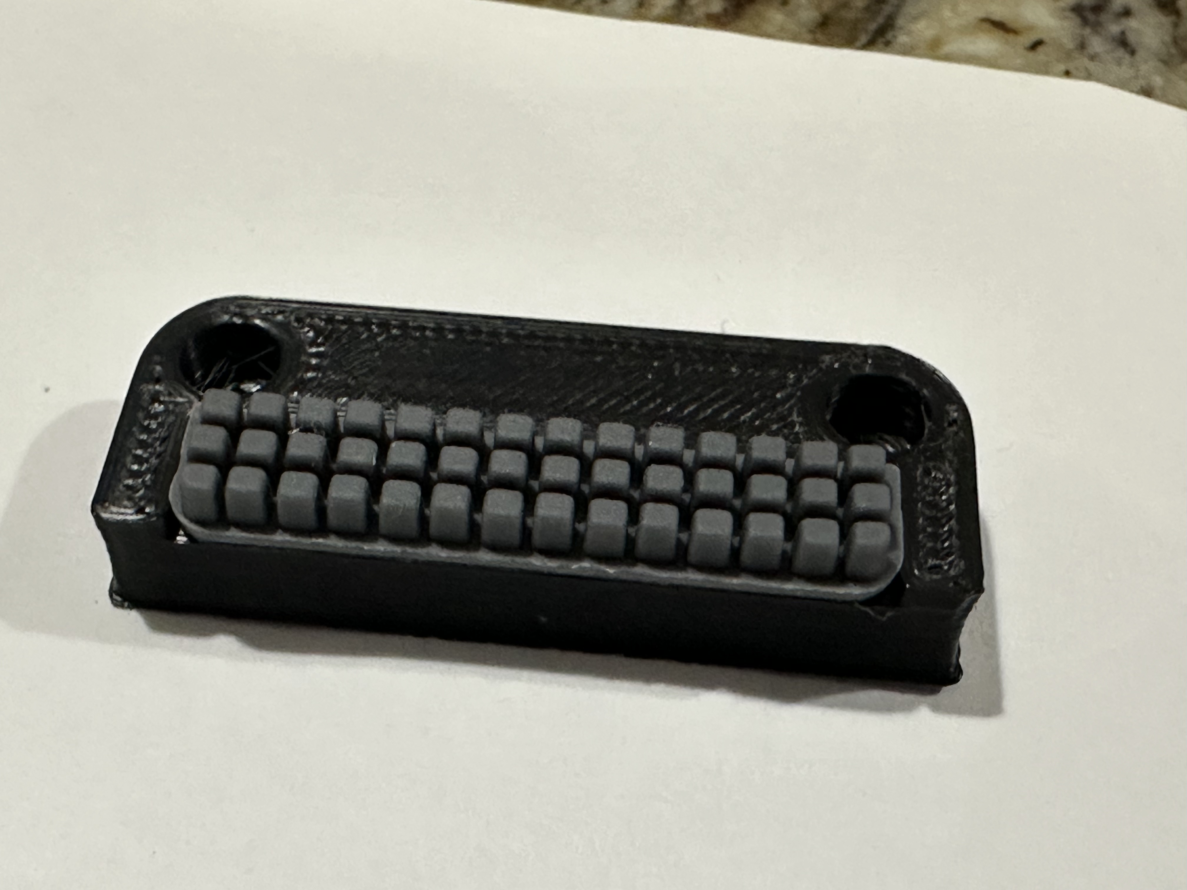 Voron 2.4 A1 Bambu Silicone Brush Wiper