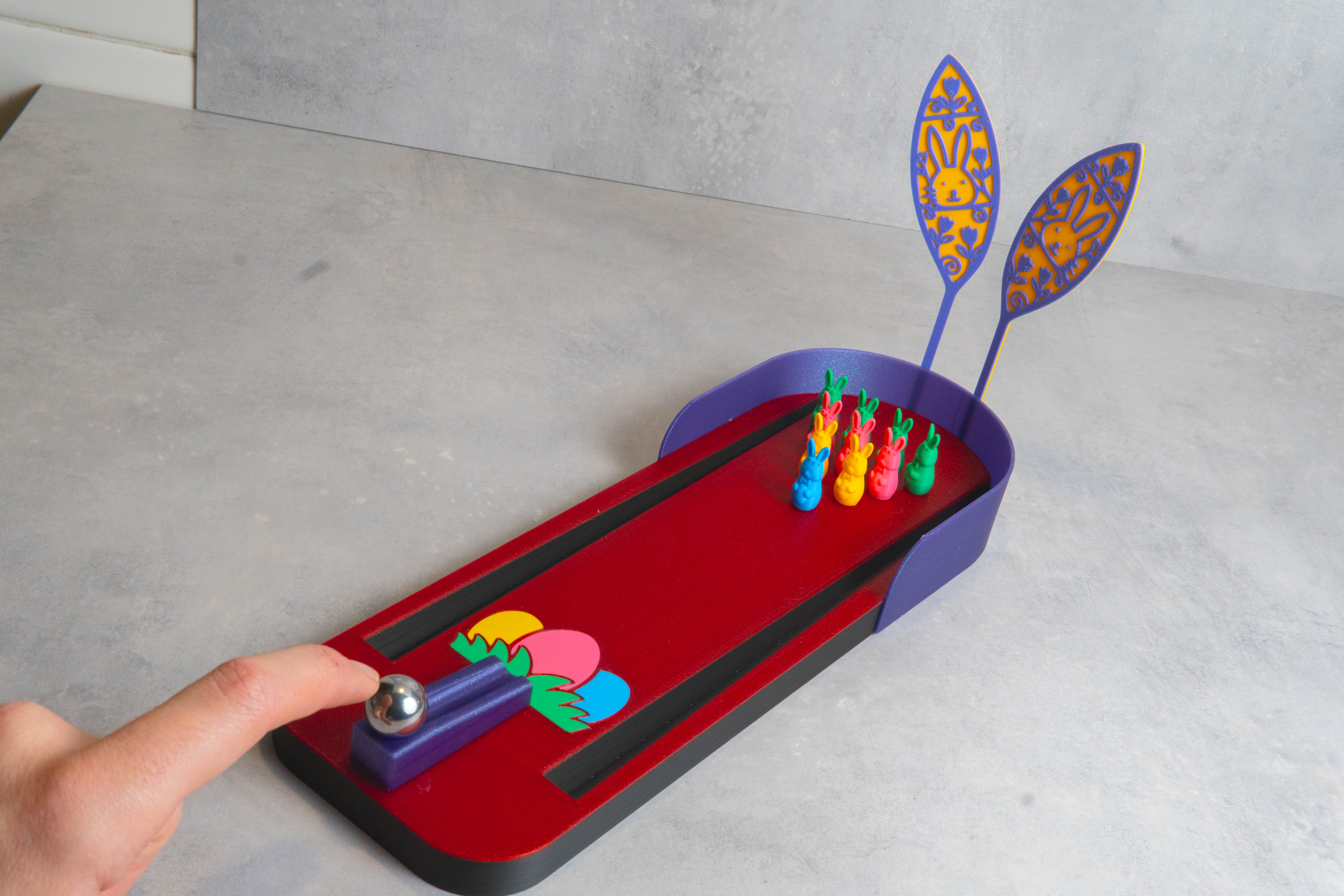 Miniatura 4 do modelo 3D Easter Bowling Play Set