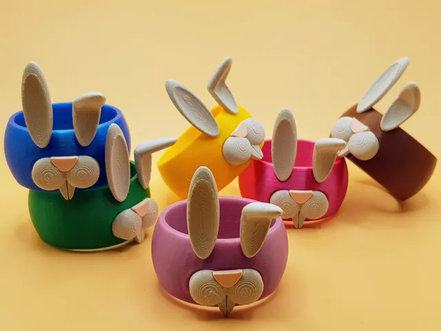 Easter Bunny Napkin Ring