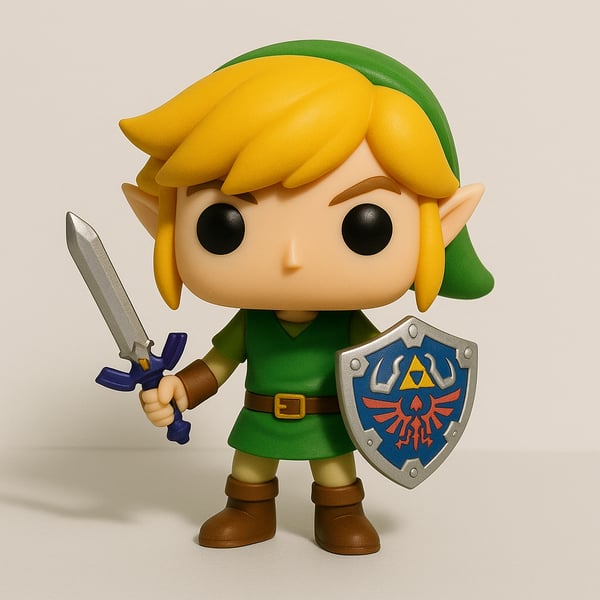 Link with a Sword and Shield