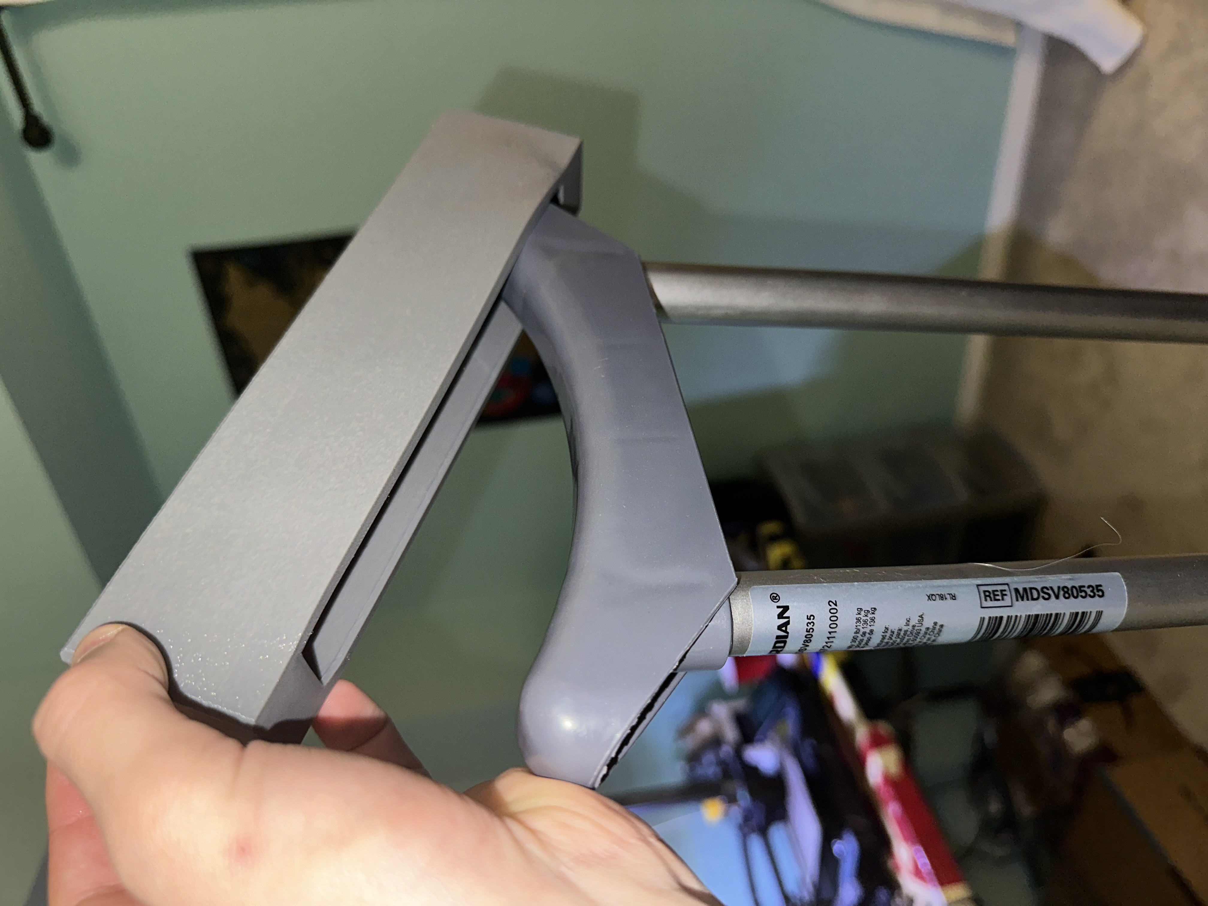 Crutches TPU Top Pad Cushion by LS Download free STL model