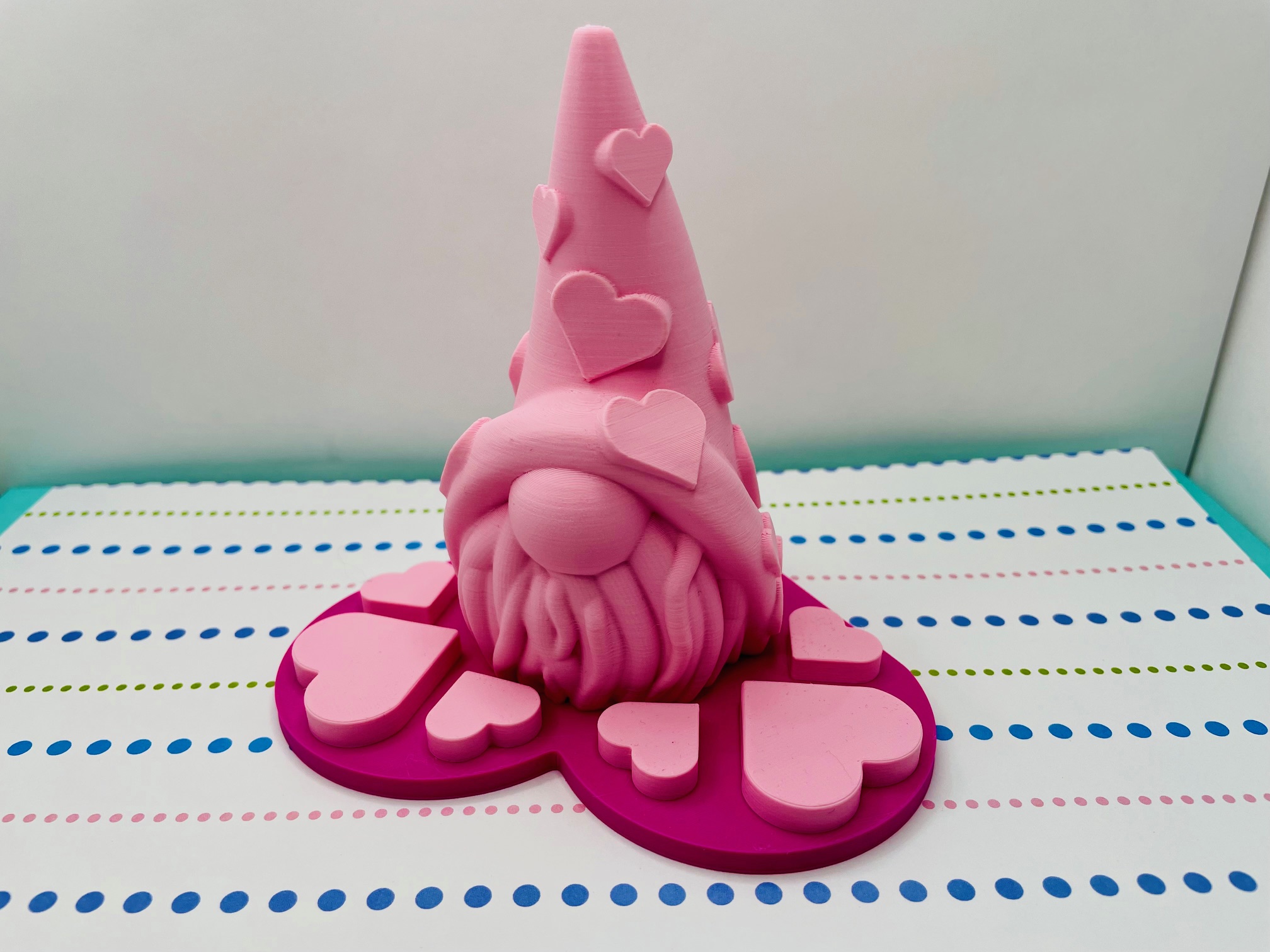 Heart Theme Boy Gnome