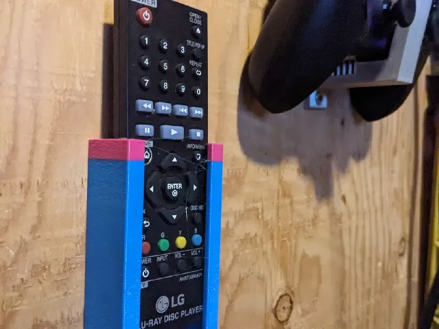 lg blueray remote holder