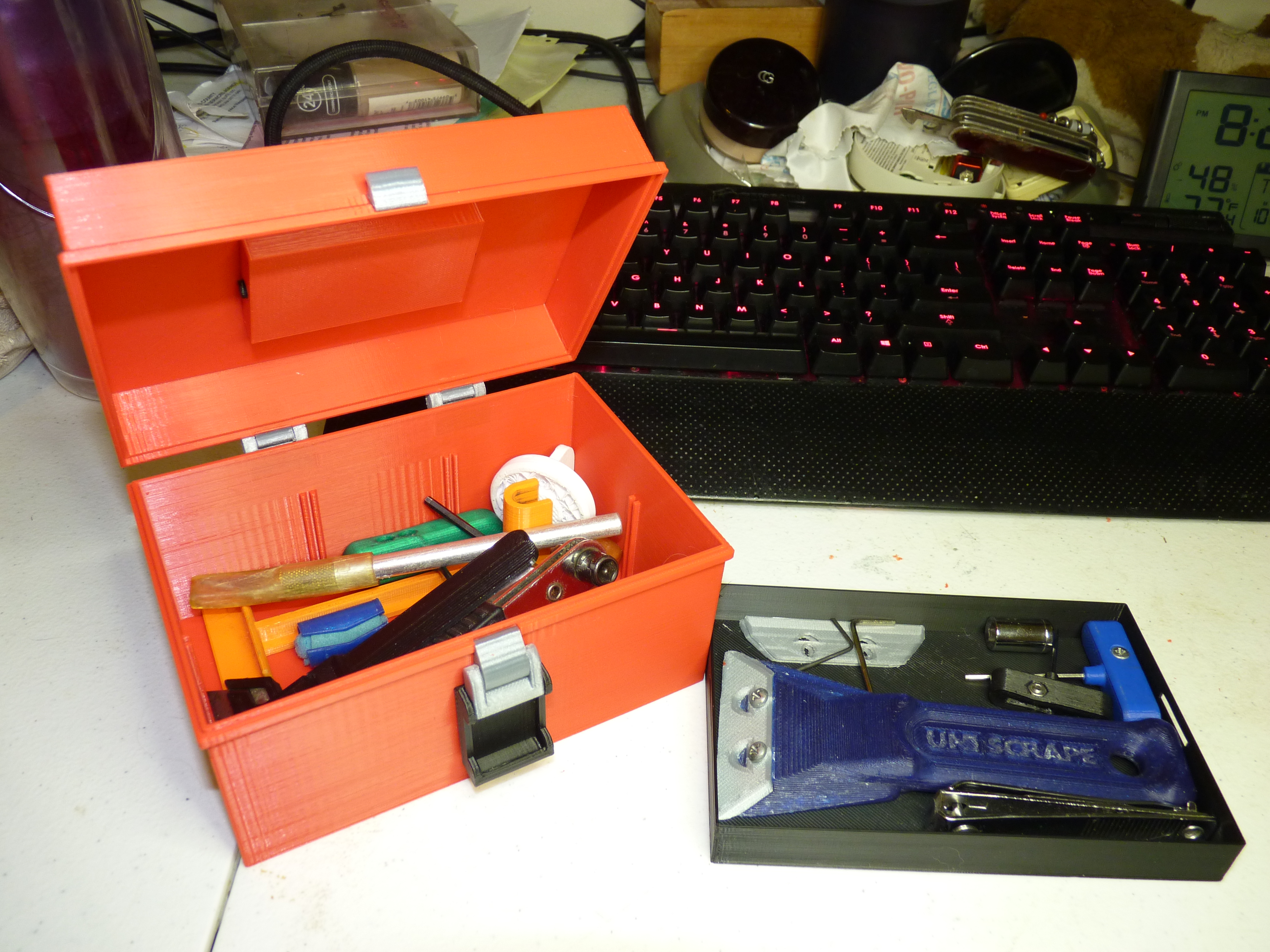 Mini toolbox, multi-color