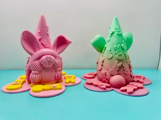 Bunny Theme Girl Gnome