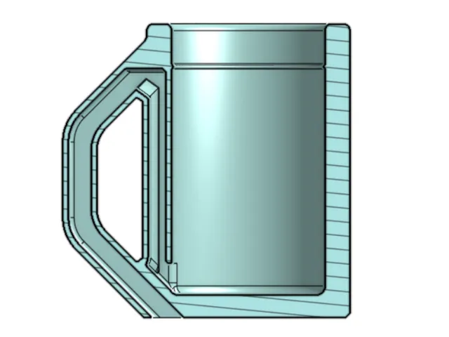Magic (Pythagorean) Greedy Mug Bath Water Cup