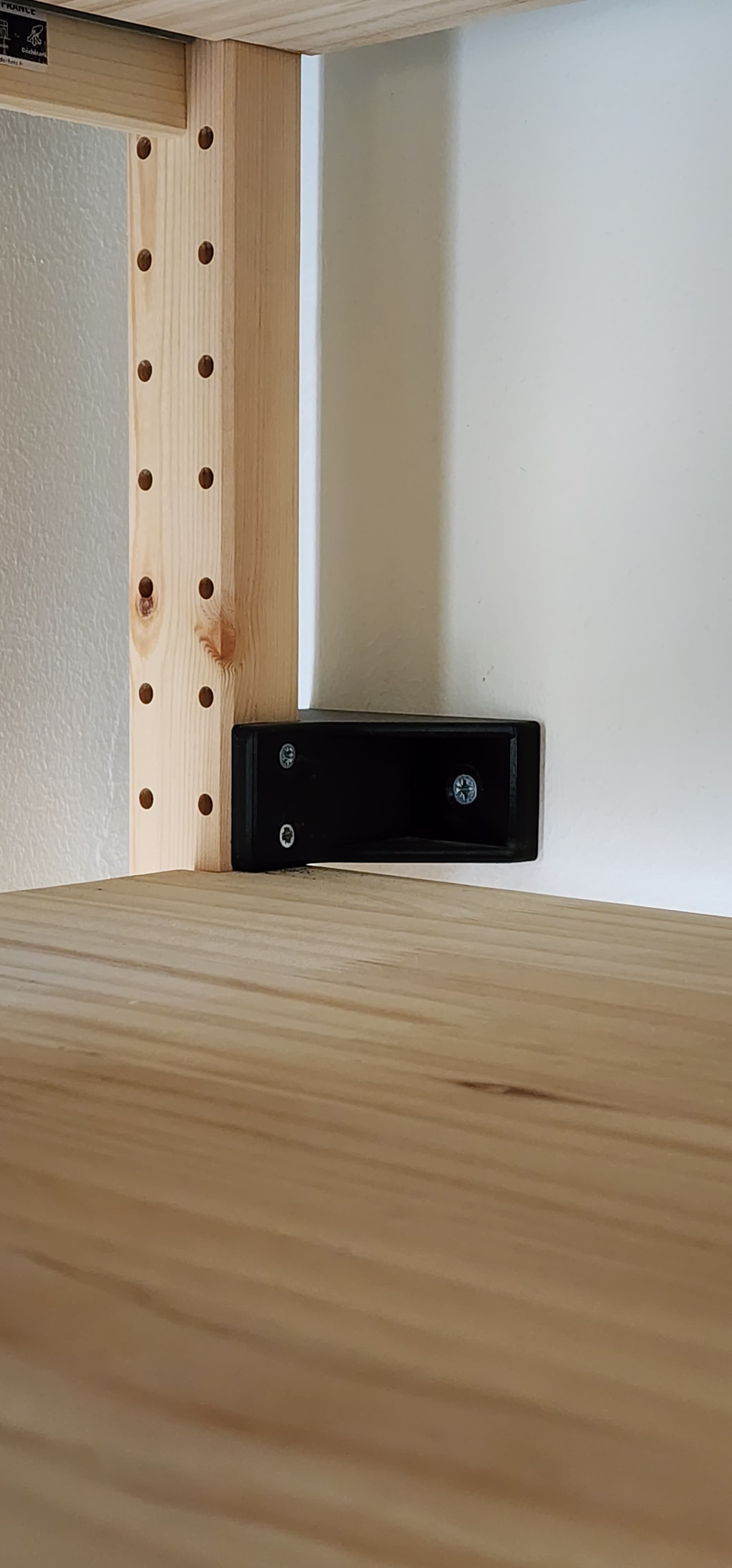 IKEA IVAR, shelf wall mount bracket by Wolf3D Download free STL model
