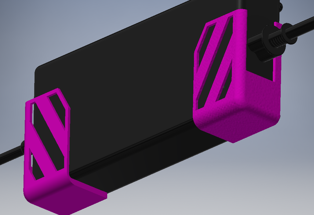 Updated Computer Charger Holder by Lubomir Georgiev | Download free STL ...