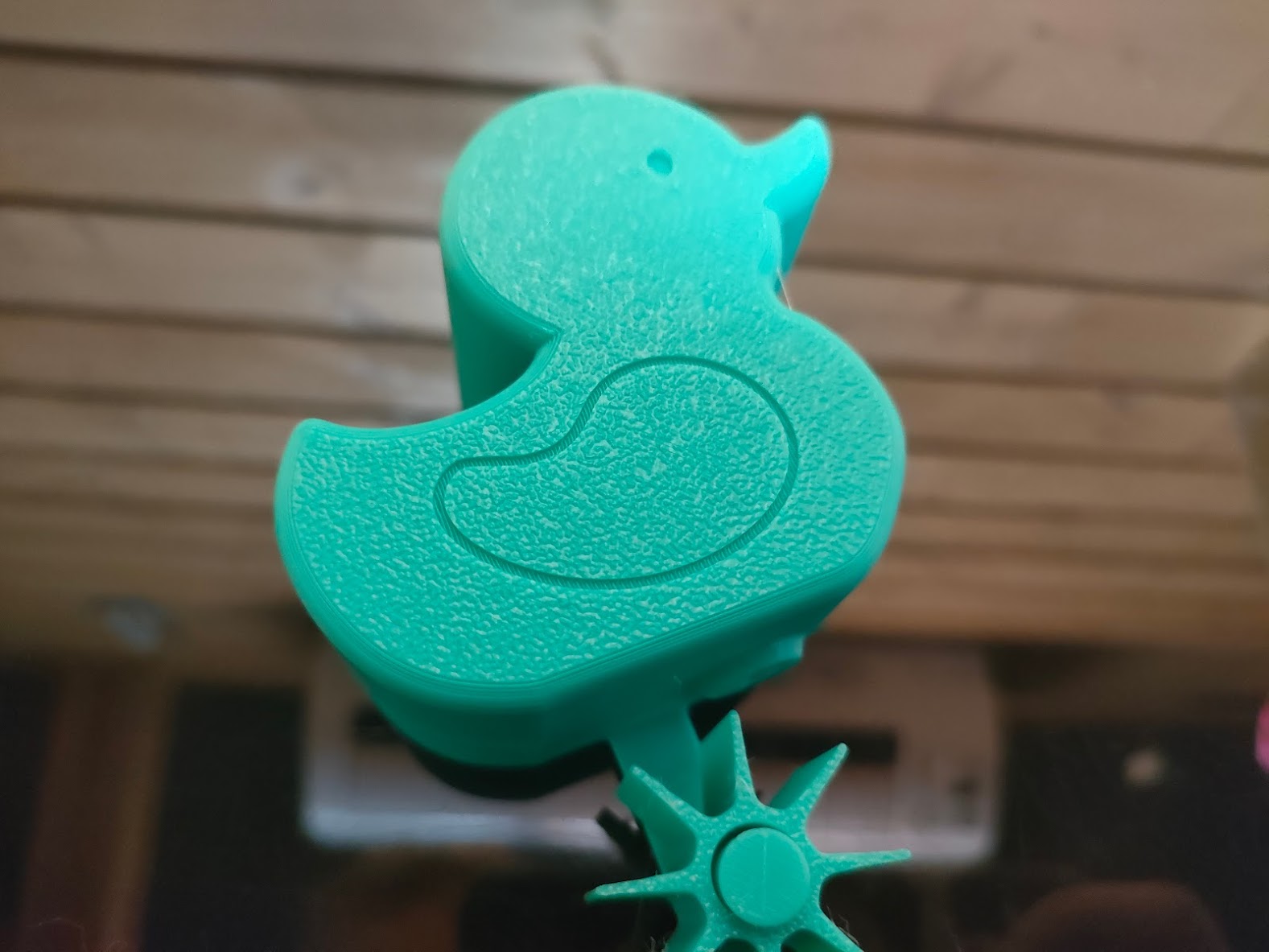 Bath time duck water toy