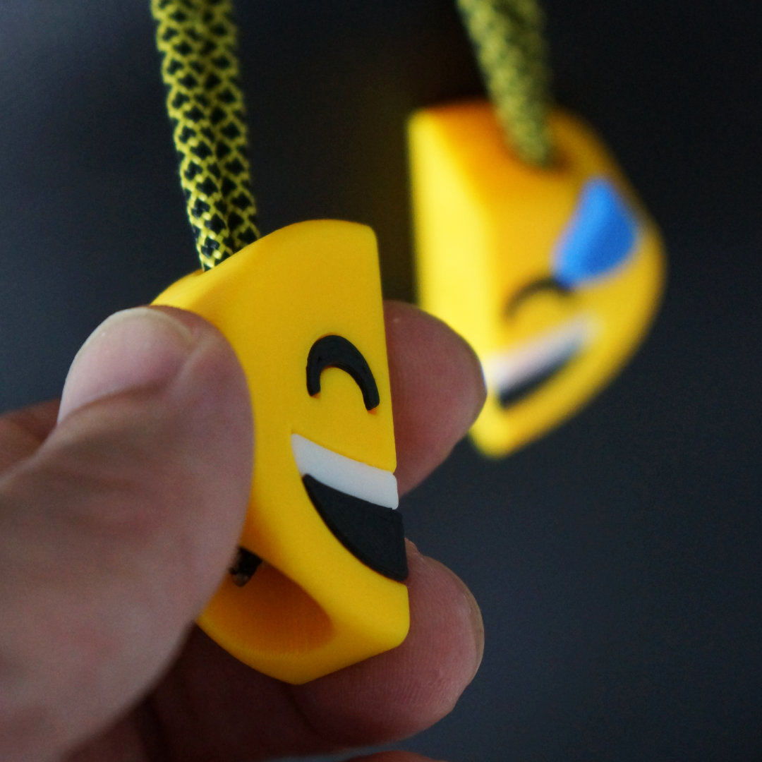 Zipper Pull Grinning Face with Sweat (Emoji) by Whadup Download