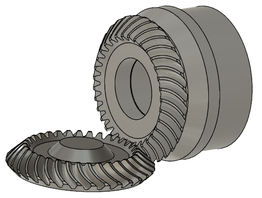 Nextgrinder 64 - spiral bevel gear