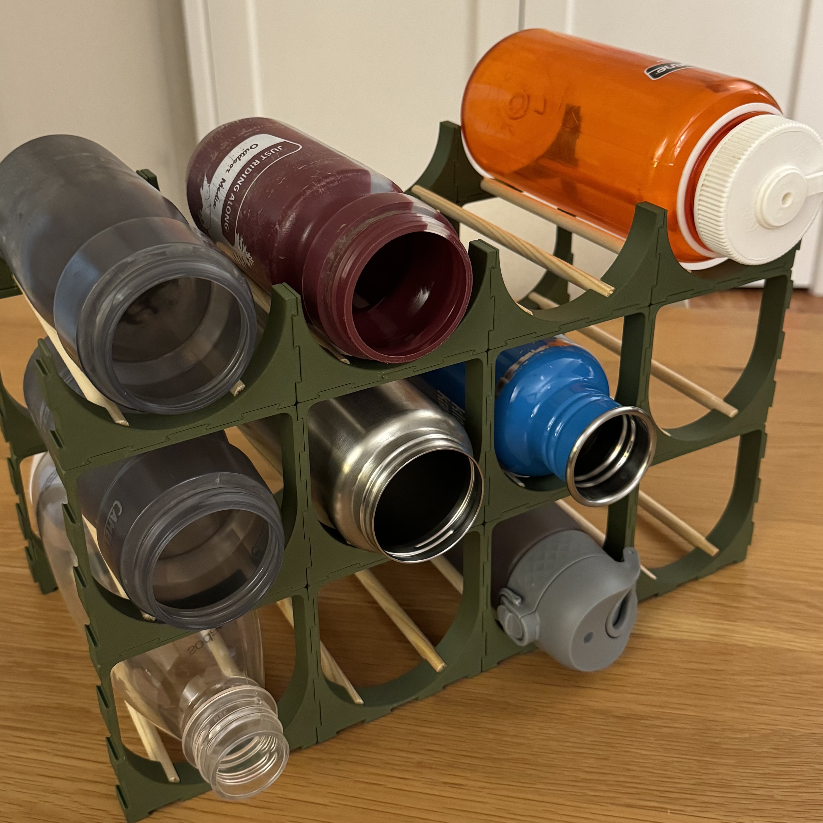 Bottle rack by bjamdesign Download free STL model